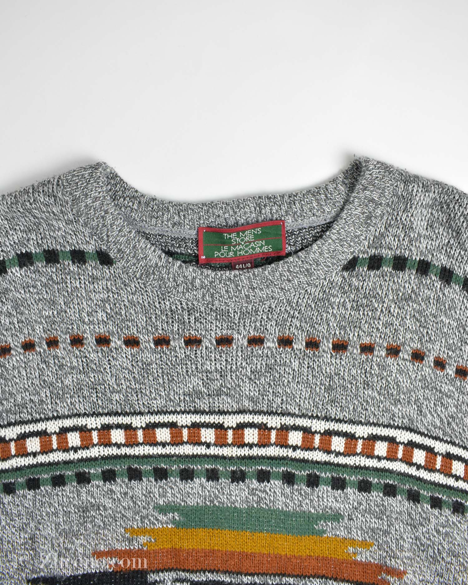 17625265005516040 بافت وینتیج طوسی طرح دار Le Magasin