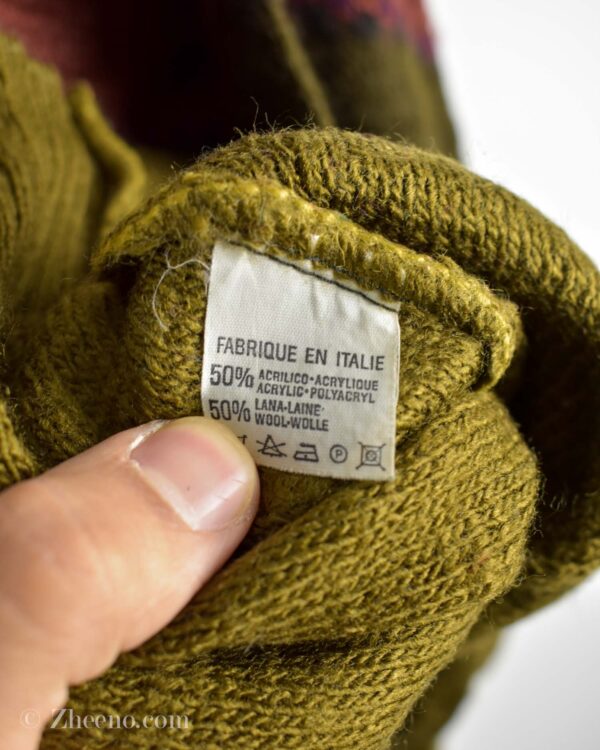 بافت وینتیج طرح دار دورنگ