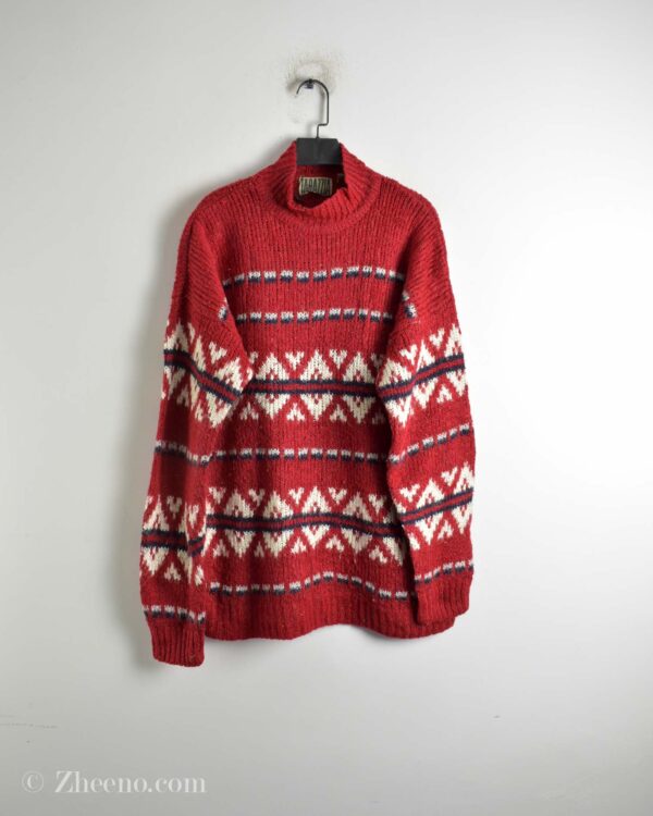 بافت وینتیج قرمز Tarazzia