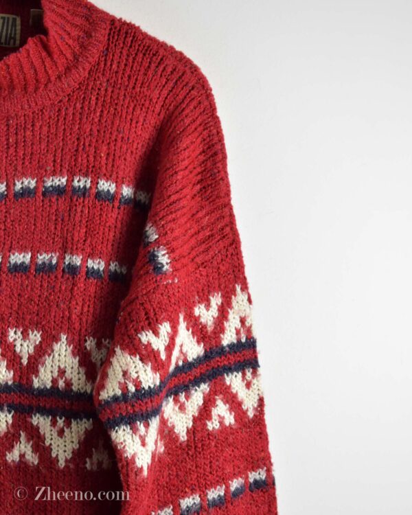 بافت وینتیج قرمز Tarazzia