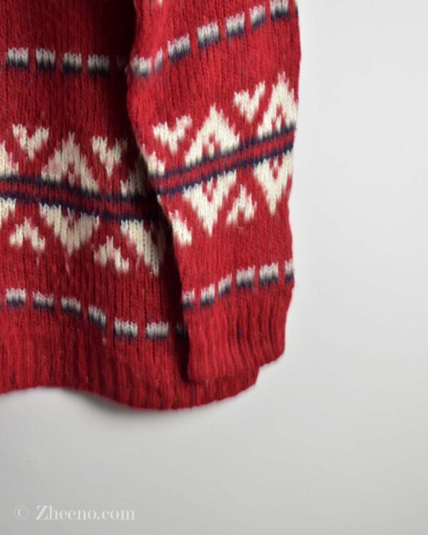 بافت وینتیج قرمز Tarazzia