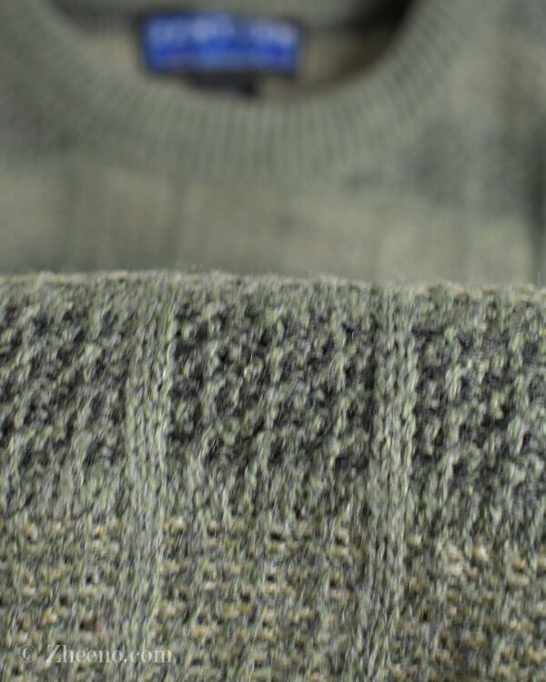 بافت وینتیج سبز دریایی Jantzen