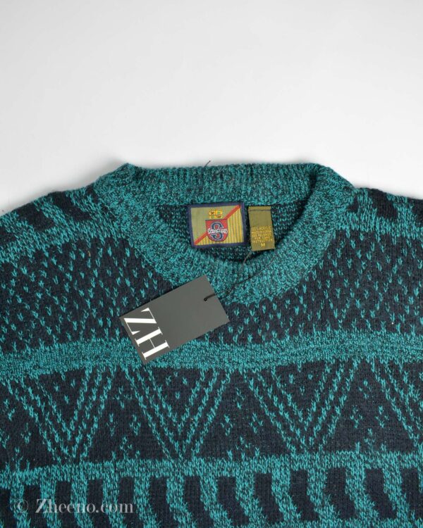 بافت وینتیج سبز مشکی