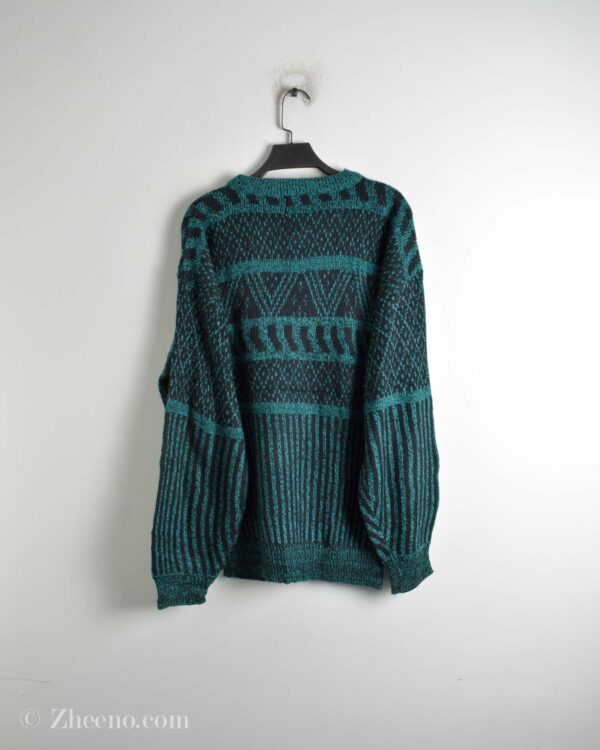 بافت وینتیج سبز مشکی