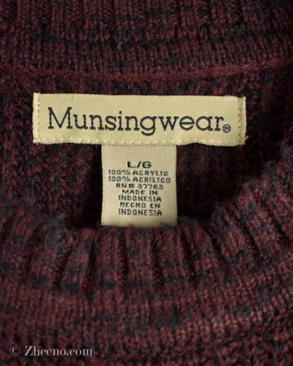 بافت وینتیج آلوبالویی Munsingwear