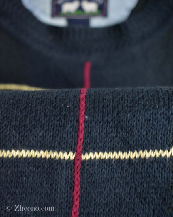 بافت وینتیج سبز سرمه ای تیره Woods&Gray