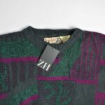 بافت وینتیج چندرنگ طرح دار Boniour