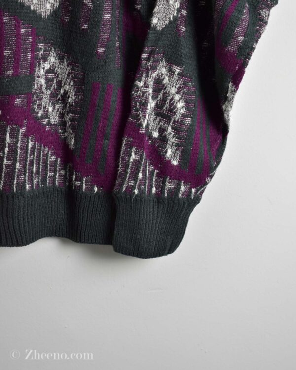 بافت وینتیج چندرنگ طرح دار Boniour