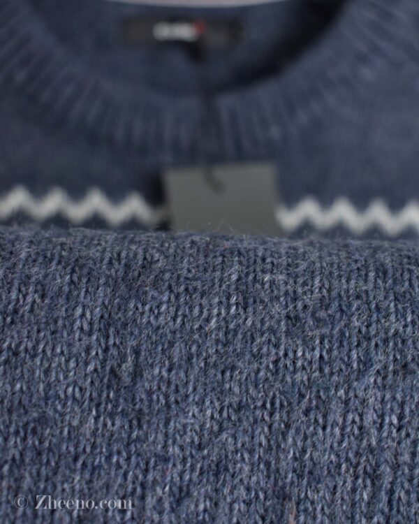 بافت وینتیج نیلی متالیک Celio