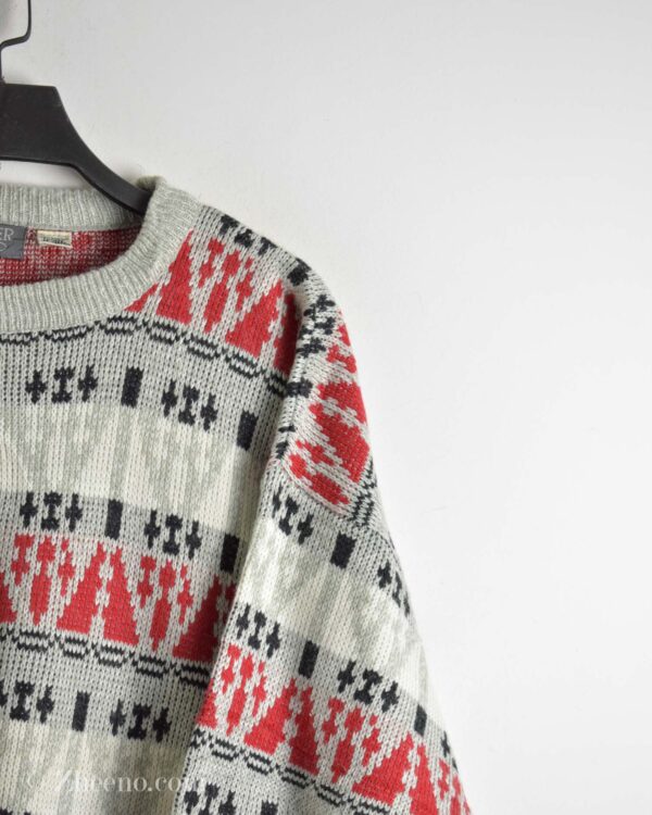 بافت وینتیج چند رنگ طرح دار Banner