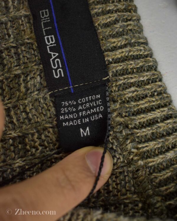 بافت وینتیج سبز دریایی BillBlass