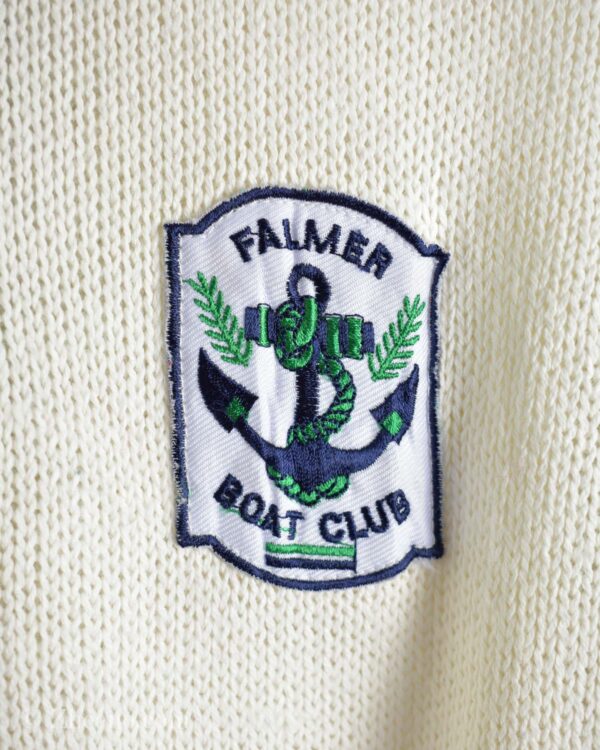 بافت وینتیج سه دکمه یقه دار Flamer