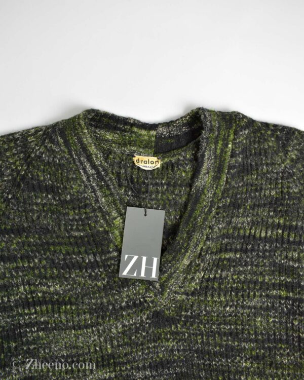 بافت وینتیج ضخیم سبز Dralon