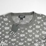 بافت وینتیج طوسی طرح دار Man