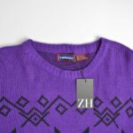 بافت وینتیج بنفش Traditionalist