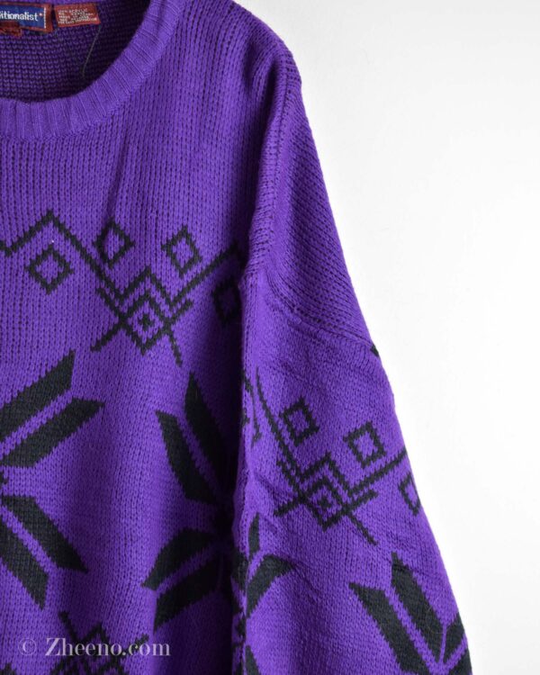 بافت وینتیج بنفش Traditionalist