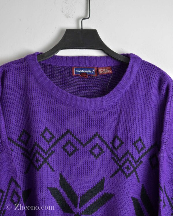 بافت وینتیج بنفش Traditionalist