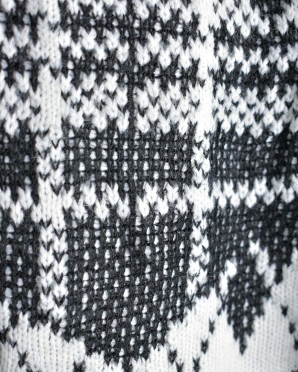 بافت وینتیج سفید مشکی