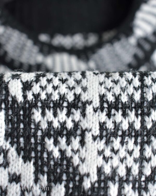 بافت وینتیج سفید مشکی