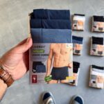 پک سه عددی شورت آبی و سرمه ای کمر کشی Livergy