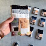 پک سه عددی شورت سفید طوسی مشکی کمر کشی Livergy