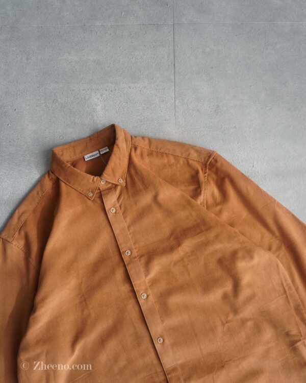 پیراهن کبریتی خردلی Livergy