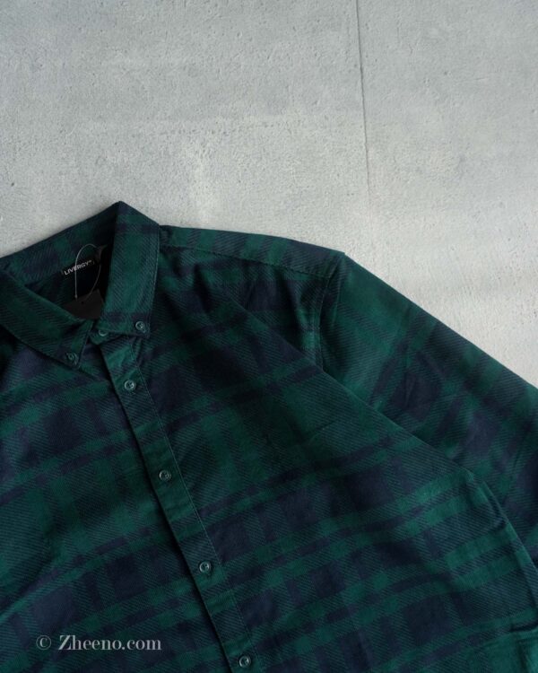 پیراهن کبریتی سبز Livergy