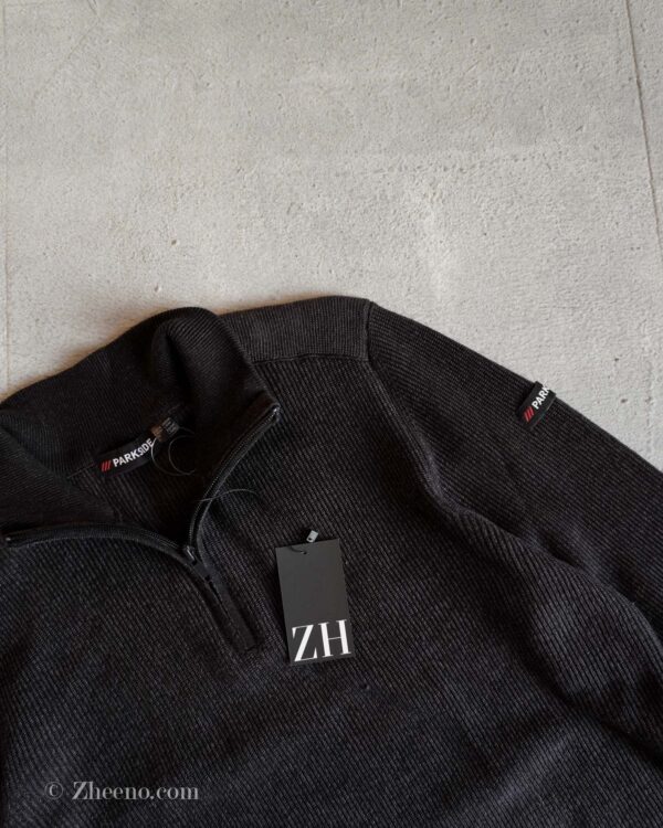 نیم زیپ بافت نوک مدادی Parkside