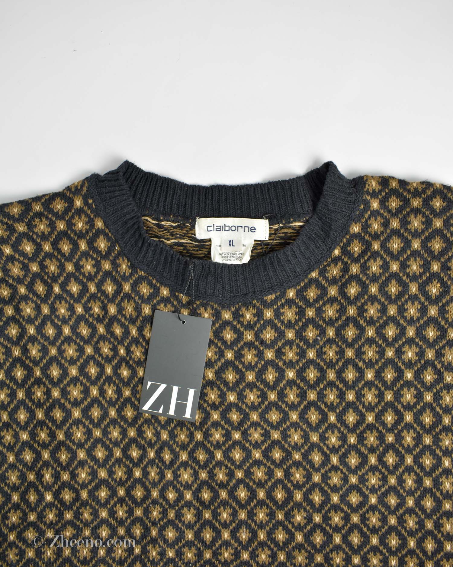 17634828753324821 بافت وینتیج طرح دار Claiborne