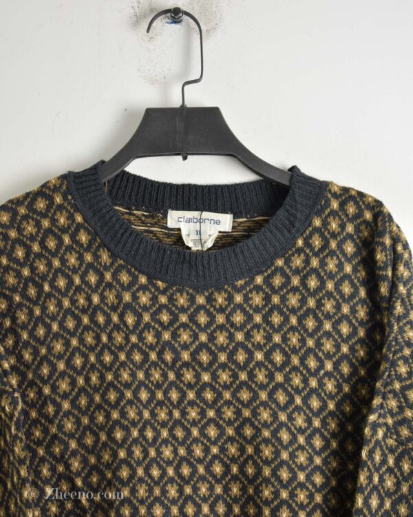 بافت وینتیج طرح دار Claiborne