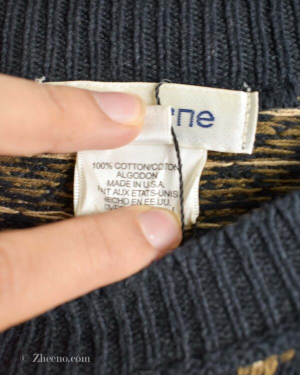 بافت وینتیج طرح دار Claiborne