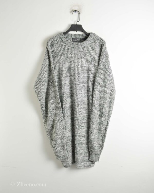 بافت وینتیج طوسی مشکی Graphix