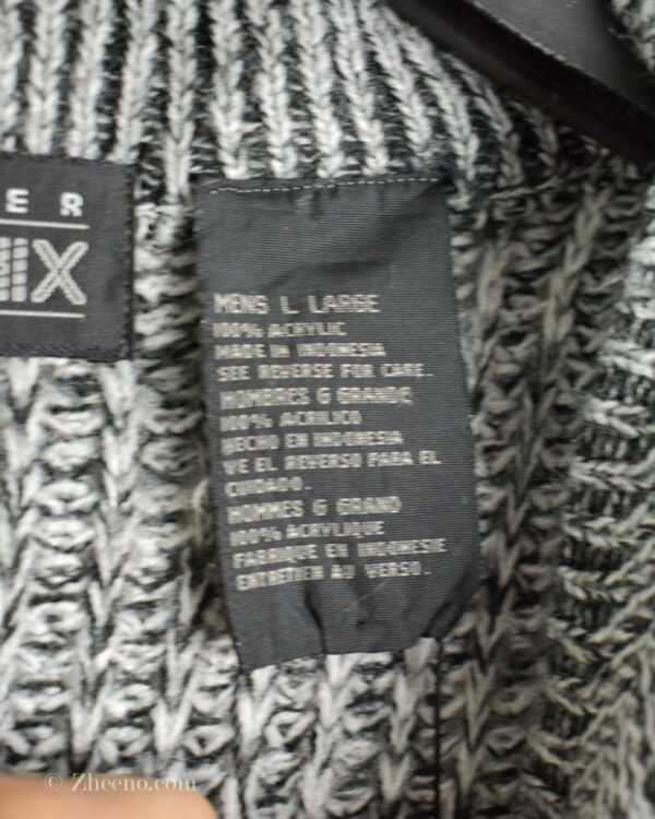 بافت وینتیج طوسی مشکی Graphix