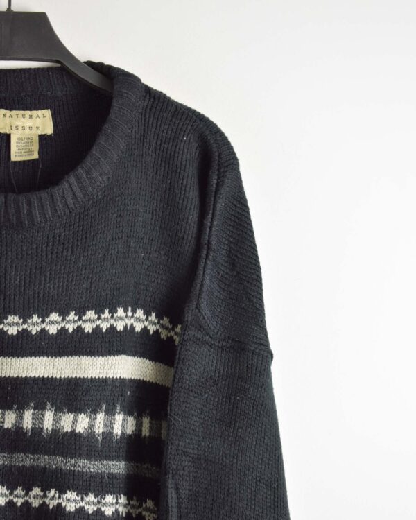 بافت وینتیج مشکی Natural issue