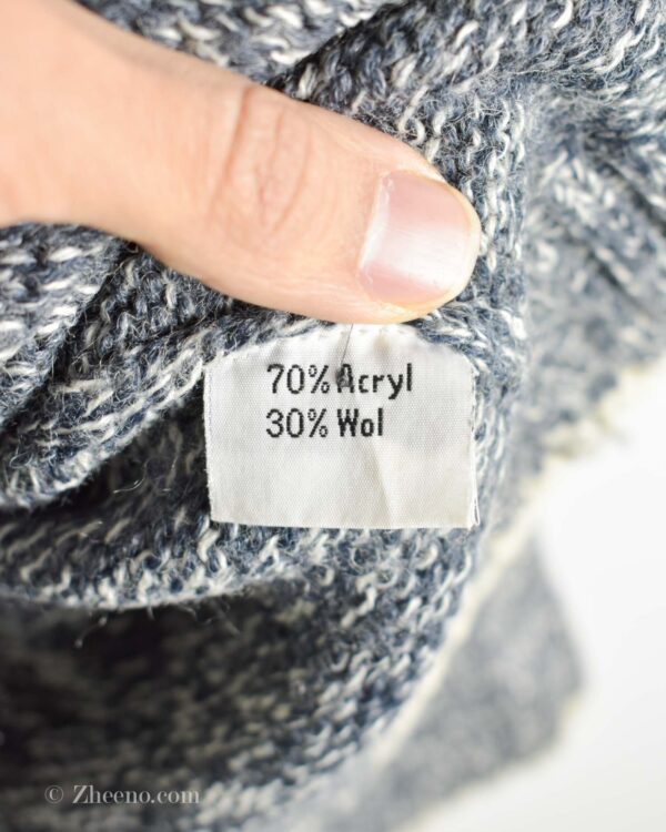 بافت وینتیج آبی