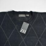 بافت وینتیج مشکی Van Heusen