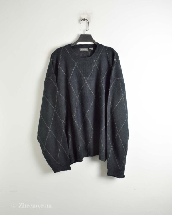 بافت وینتیج مشکی Van Heusen