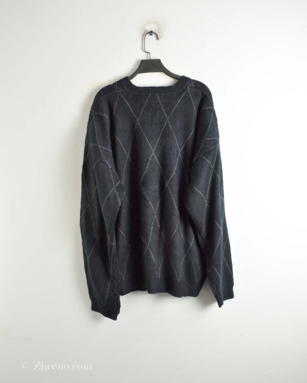 بافت وینتیج مشکی Van Heusen