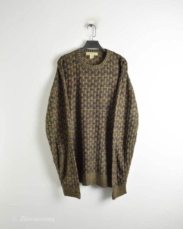 بافت وینتیج قهوه ای Munsingwear