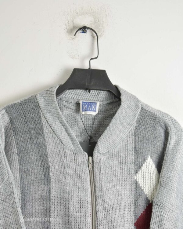 سویشرت بافت وینتیج طرح دار Premier Man