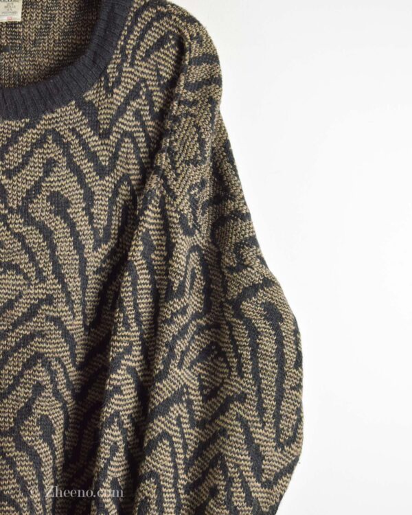 بافت وینتیج قهوه ای مشکی Fifth