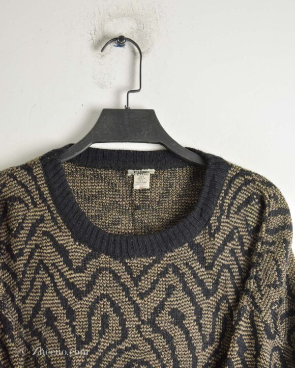 بافت وینتیج قهوه ای مشکی Fifth