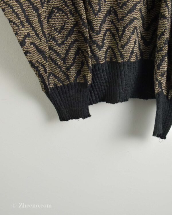 بافت وینتیج قهوه ای مشکی Fifth