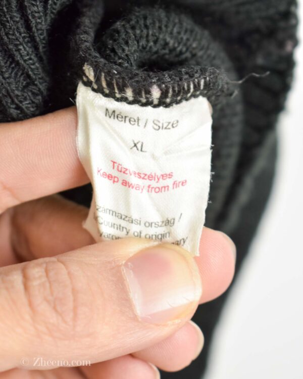 نیم زیپ وینیتیج دورنگ T