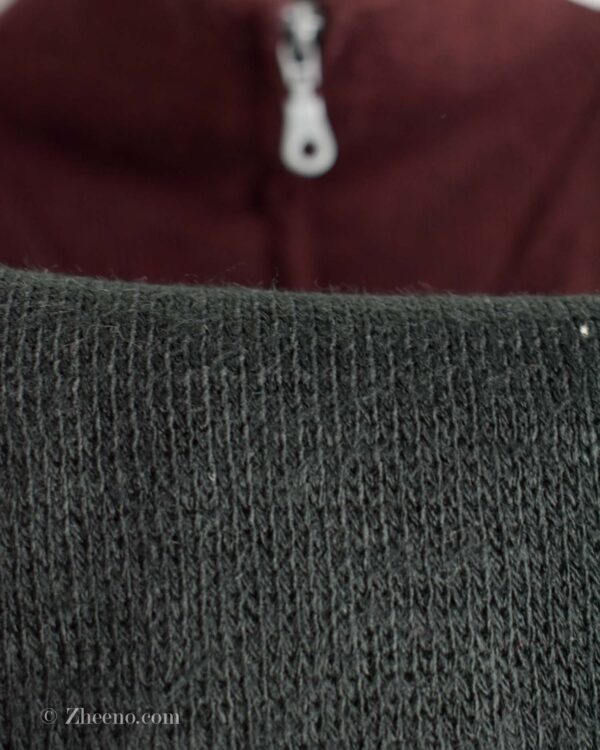 نیم زیپ وینیتیج دورنگ T