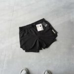 شلوارک دولایه مشکی Crivit