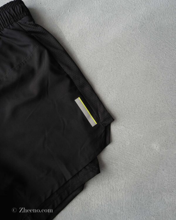 شلوارک دولایه مشکی Crivit