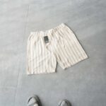 شلوارک راه راه کرم Livergy