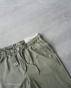 شلوارک ساده سبز دریایی تیره Livergy