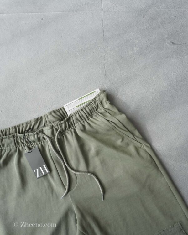 شلوارک ساده سبز دریایی تیره Livergy